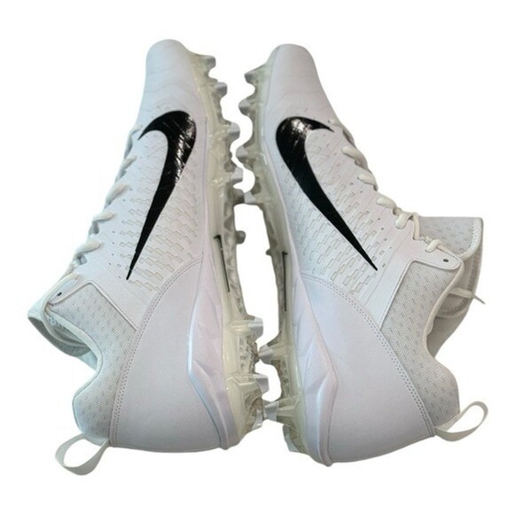 NIKE Alpha Men\'s  \'White Black\' Menace 2 Low Men\'s Football Cleats Size 16 main image 11